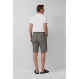 Bermuda - Korte Broek - Leinenmix - Lichtgrijs