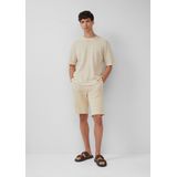 T-shirt - Gehaakt - Katoen - Relaxte Pasvorm - Jacquarddetails