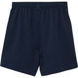 Korte Broeken - Katoen - Blauw - Hoge Tailleband