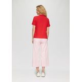 Poloshirt - Katoenblend Piqué - Zacht - Kort - Normale Pasvorm