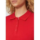 Poloshirt - Katoenblend Piqué - Zacht - Kort - Normale Pasvorm