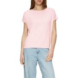 Shirt - Effen - Jersey - Ronde Hals - Kwartmouw