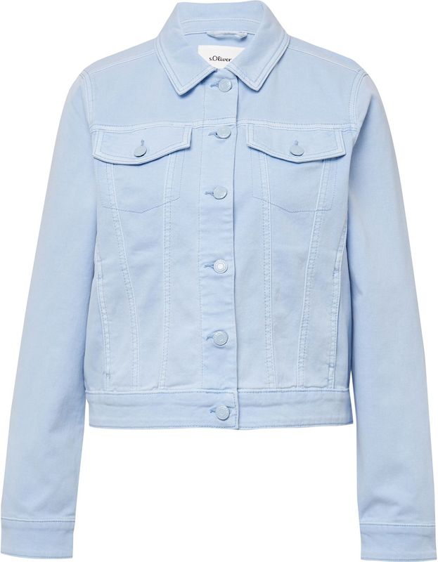 Denim Jack - Blauw - Elastisch - Steekzakken