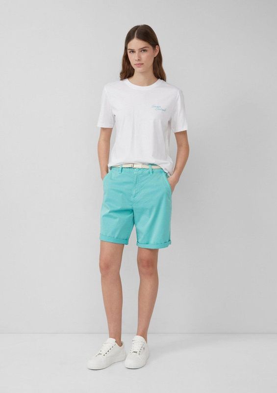 s.Oliver - Bermuda - Stretchkatoen - Garment-dyed Look