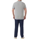 s.Oliver Big Size - Regular Polo - Grijs - Fijn Gebreid