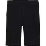 Biker Shorts - Zwart - Katoenmix - Slim-Fit