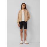 Biker Shorts - Zwart - Katoenmix - Slim-Fit