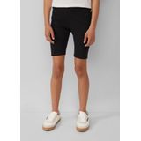 Biker Shorts - Zwart - Katoenmix - Slim-Fit