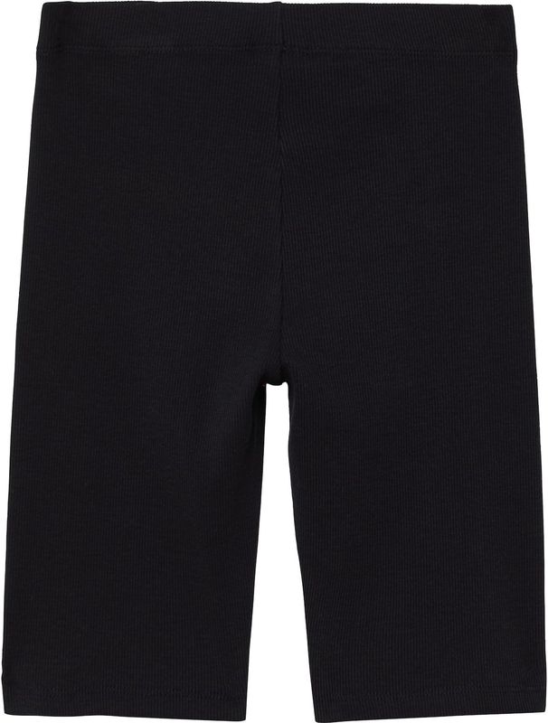 Biker Shorts - Zwart - Katoenmix - Slim-Fit