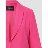 s.Oliver BLACK LABEL - Blazer - Zwart - Crêpe - Normale Pasvorm