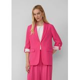 s.Oliver BLACK LABEL - Blazer - Zwart - Crêpe - Normale Pasvorm