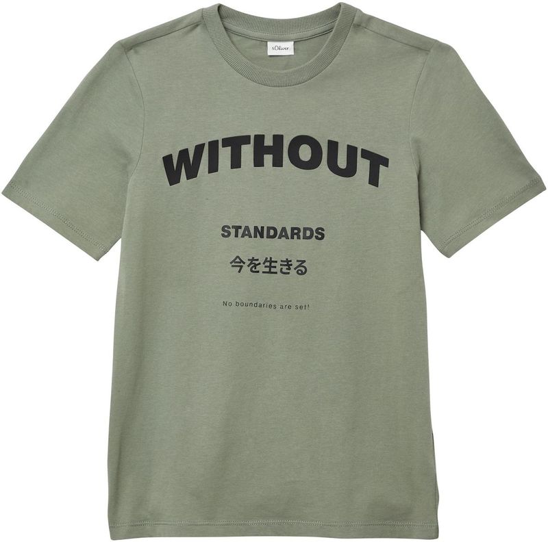 Bequem - T-shirt - Jersey - Groen - Katoen