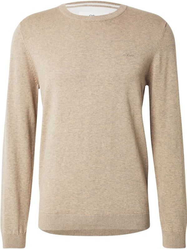 s.Oliver - Trui - Beige - Gemêleerd