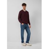 Gebreide Trui - V-hals - Heren - 100% Katoen