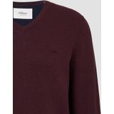 Gebreide Trui - V-hals - Heren - 100% Katoen