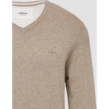 s.Oliver - Strickpullover - Gebreide Sweater - V-hals - Heren