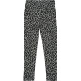 s.Oliver - Legging - Grijs/Zwart - Stretchkatoen - Elastische Tailleband