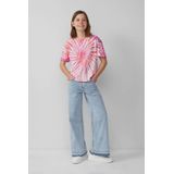 T-shirt - Katoen - Multicolor - Boxy Design - Korte Mouwen