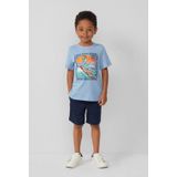 T-shirt - Regular-Fit - Katoenen Jersey - Met Print - Korte Mouwen