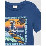 T-shirt - Katoen - Print - Regular Fit - Korte Mouwen - Ronde Hals