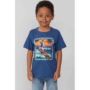 T-shirt - Katoen - Print - Regular Fit - Korte Mouwen - Ronde Hals