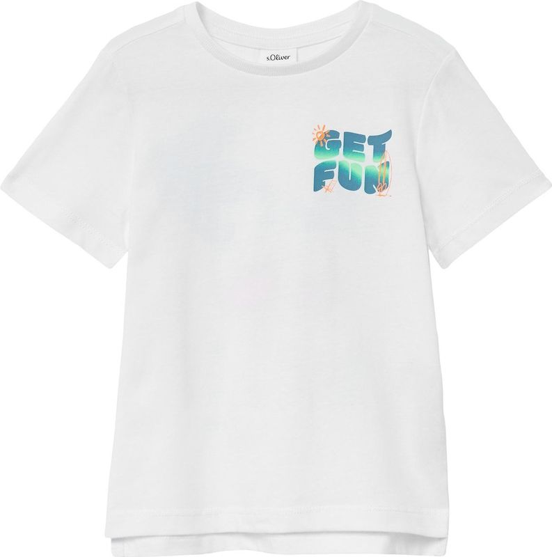 T-shirt - Katoen - Regular-Fit - Korte Mouwen - Print