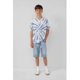 T-shirt - Katoenen Jersey - Multicolor - Tie-Dye Patroon