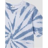 T-shirt - Katoenen Jersey - Multicolor - Tie-Dye Patroon