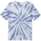 T-shirt - Katoenen Jersey - Multicolor - Tie-Dye Patroon
