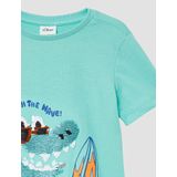 T-shirt - Print - Katoen - Regular Fit - Korte Mouwen