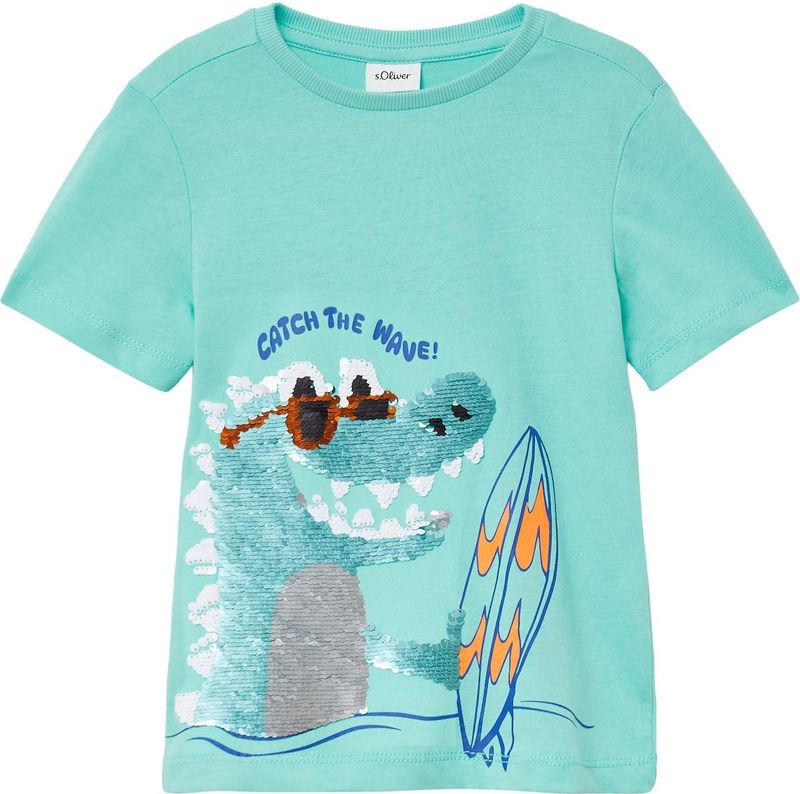 T-shirt - Print - Katoen - Regular Fit - Korte Mouwen