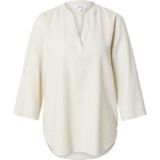 s.Oliver - Blouse - Lichtbeige - Blouseshirt - Driekwart Mouw
