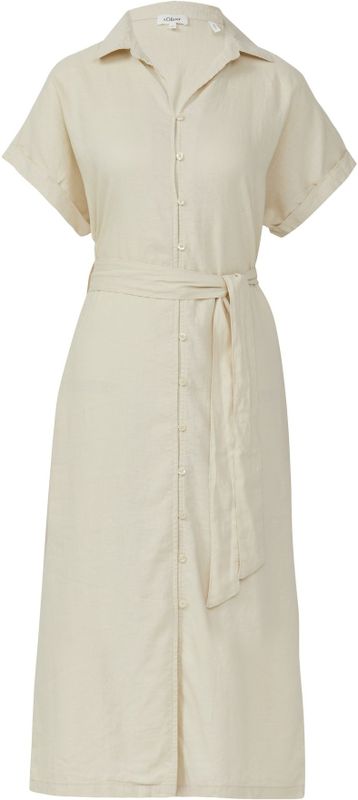 Jerseyjurk - Luchtig - Linnenmix - Relaxte Pasvorm - Inclusief Zakken