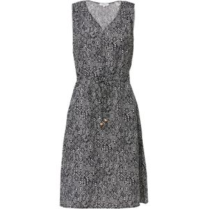 Jurk - Lichtgewicht - V-halslijn - Mouwloos - All-over Print