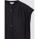 s.Oliver - Blouse - Zwart - Klassieke Blouse - Katoen