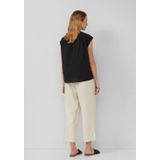 s.Oliver - Blouse - Zwart - Klassieke Blouse - Katoen