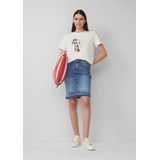 Rok - Denim - Casual - Mid-rise Pasvorm - Open Zoom