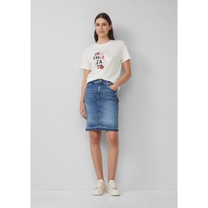 Rok - Denim - Casual - Mid-rise Pasvorm - Open Zoom