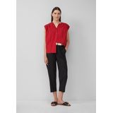 s.Oliver - Chino - Zwart - Loosefit - 7/8 Lengte