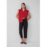 s.Oliver - Chino - Zwart - Loosefit - 7/8 Lengte