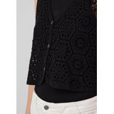 s.Oliver - Gehaakt Vest - Boho Chic - V-hals