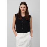 s.Oliver - Gehaakt Vest - Boho Chic - V-hals