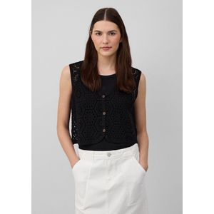 s.Oliver - Gehaakt Vest - Boho Chic - V-hals
