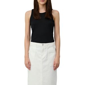 s.Oliver Tanktop - Zwart - Stretchaandeel - Mouwloos - Regular Fit