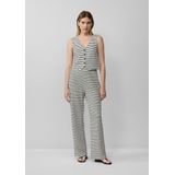 s.Oliver RED LABEL - Relaxed Fit - Stoffen Broek - All-over Motief - Dames