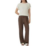 s.Oliver - Shirt - Crème - T-shirt - Losse Pasvorm - Kwartmouw