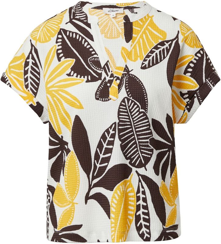 s.Oliver - T-Shirt - Casual - V-hals