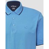 s.Oliver - Regular Polo - Blauw - Poloshirt