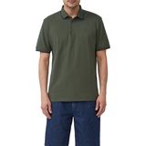 s.Oliver - Regular Polo - Donkergroen - Katoen