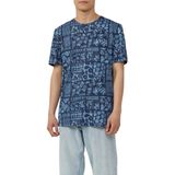 s.Oliver - Shirt - Navy - Kwartmouw - Normale Pasvorm